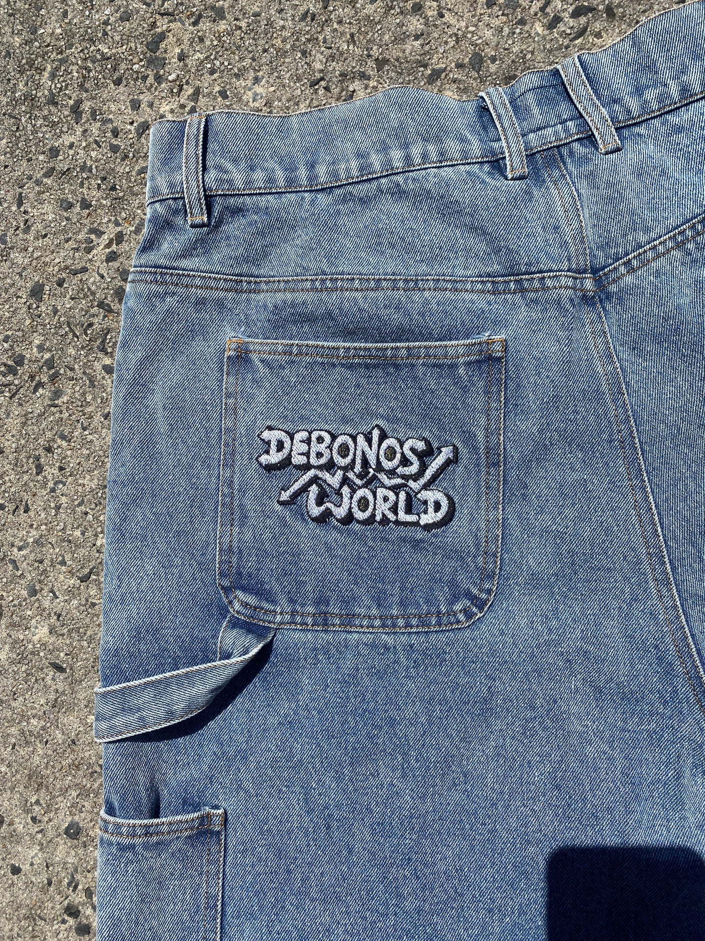 Debonos World Jorts (blue)