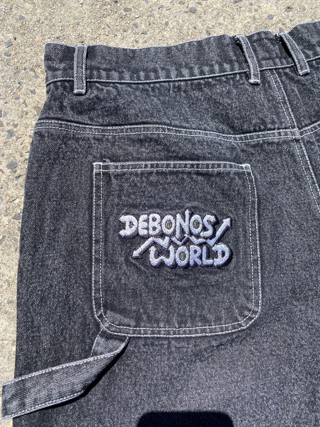 Debonos World Jorts (black)