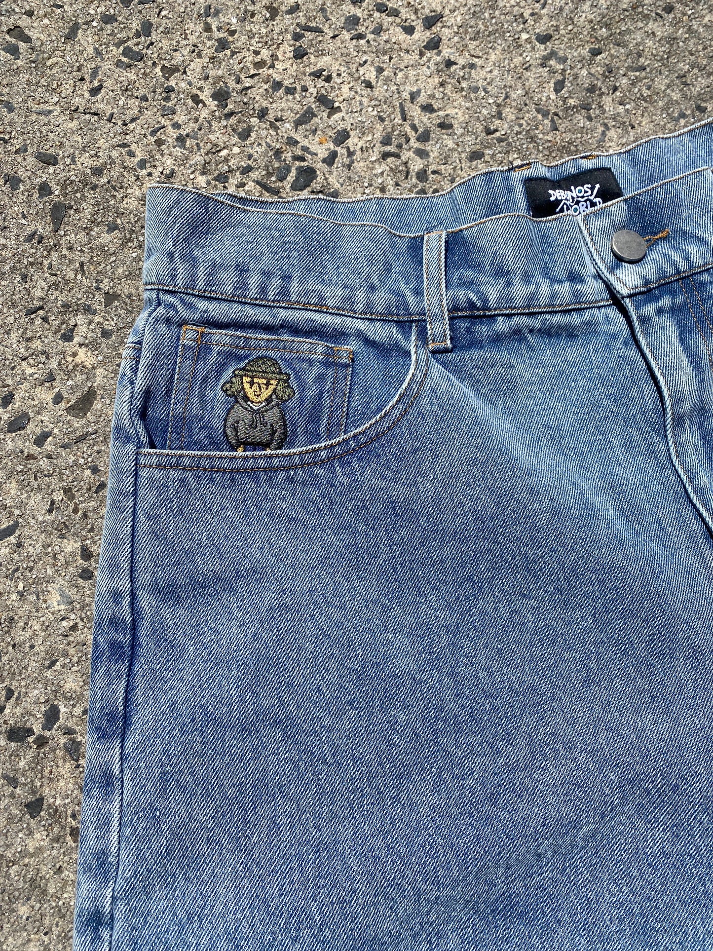 Debonos World Jorts (blue)